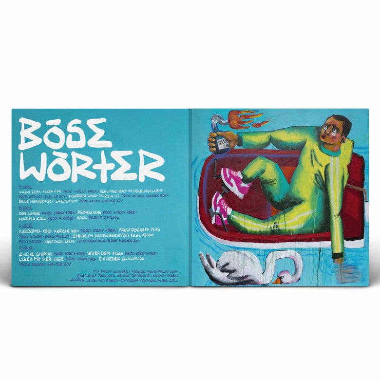 Böse Wörter Collectors Edition 2LP (Neon Green & Purple Vinyl)