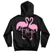 Flamingo Hoodie (Black)