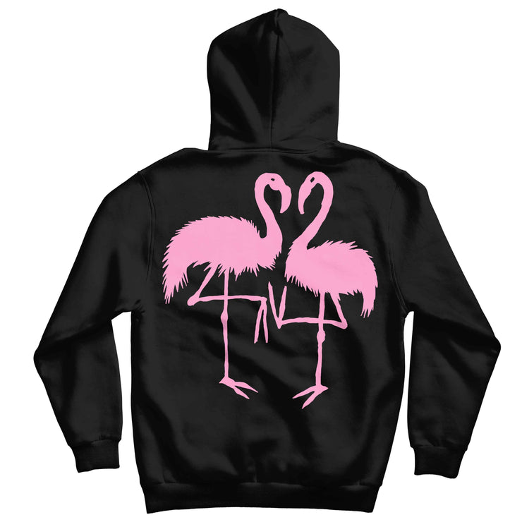 Flamingo Hoodie (Black)