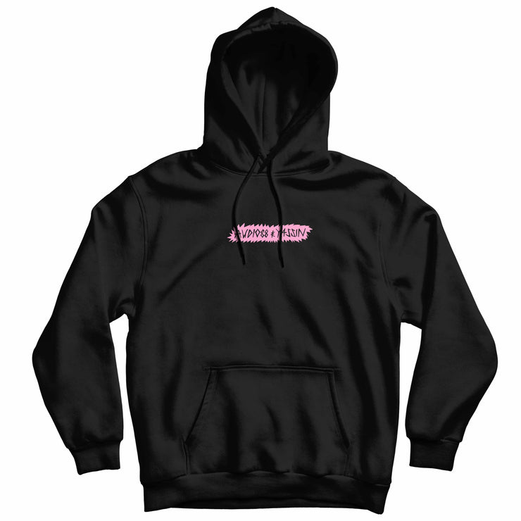 Flamingo Hoodie (Black)
